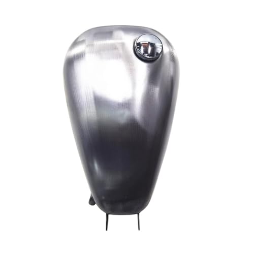 Réservoir carburant moto Dyna résout rouille réservoir essence 14l argent 1999