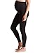 Ingrid & Isabel Women's Seamless Belly Leggings, Black, M