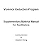 Violence Reduction Program - Supplementary Manual