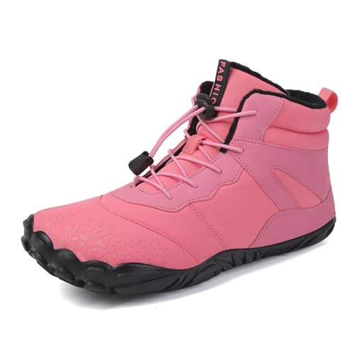 Mens Womens Waterproof Snow Boots Non-Slip Boots Lightweight Barefoot Breathable Winter Shoes for Outdoor Camping