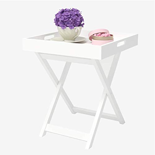 HOMRanger Coffee Table Small Square Table Multi-Function Living Room M