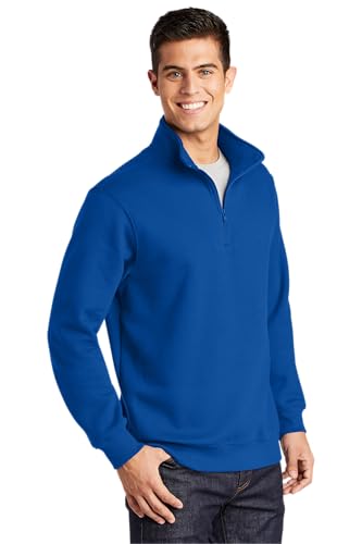 SPORT-TEK Unisex Quarter Zip Sweatshirt4