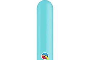 Pack of 260 Caribbean Blue Qualatex Balloons