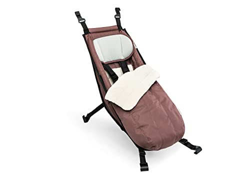 Croozer, Croozer Babysitz Winter-Set Blossom Red, Nanna Bag Kit Für...