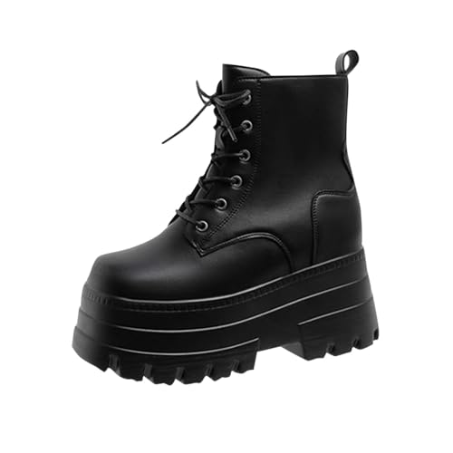 Bottes style automne hiver tendance avec zip et talon carré stable