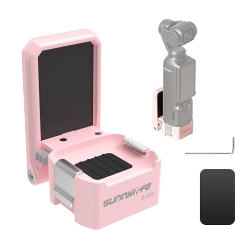 DJI Osmo Pocket 4/3 ��p ���z���N�C�b�N�����[�X�X�^���h 6�̋��̓}�O�l�b�g���� 180°�p�x�����\ 1/4�C���`�l�W���t�� ���X�^���h ���s VLOG����B�e POV�B�e �O�r�⎩�B��_�����t���� �g�ѕ֗� �A�E�g�h�A�B�epo