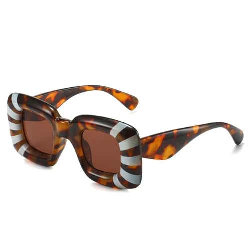 Lunettes de soleil rétro épaisses tendance pour homme et femme avec verres de protection UV400
