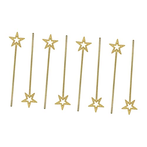 Kisangel 8 Varitas De Pentagrama Para Disfraces De De Fiesta Para Niñas Juguetes Para Niñas Varitas Para Juguetes Para Varita De Actuación Escénica Varita De Hada