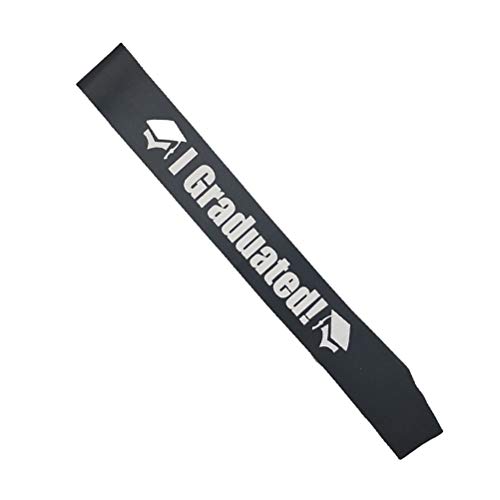 BESTOYARD 2019 Fiesta de graduación Faja I Graduado Letras Bandas Etiqueta Unisex...