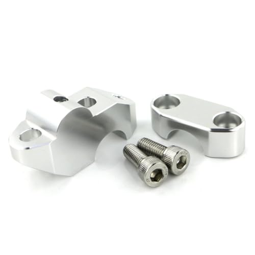 Adaptador abrazadera de manillar extendido para reducir la fatiga en moto 4