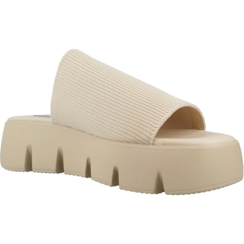 Steve Madden Big Shot Sand 36 aux lignes graphiques et talon structuré unique