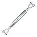 1" x 12" Chicago Hardware Hot Dip Galvanized Jaw x Jaw Turnbuckle