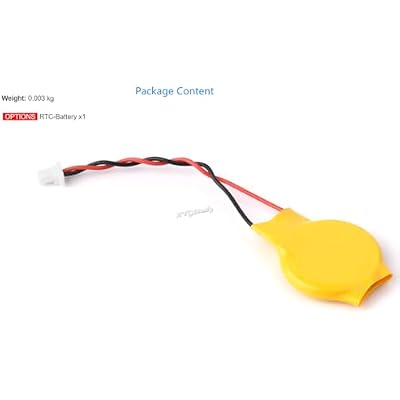 RTC Battery for Raspberry Pi 5, Supports Recharging, Options for 64mAh Battery Capacity, 2PIN JST Connector (Pi 5 RTC-Bat-B)