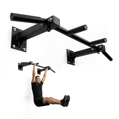 Mobiclinic® Fitness, Barra de dominadas Pared, Kit Anclaje, K3, Máx. 250 kg, Ejercicios Fuerza, Asas Espuma Antideslizante, Acero, 90x45x13 cm, Ejercicio en casa, Flexiones y Abdominales Mobiclinic® Fitness, Barra de dominadas Pared, Kit Anclaje, K3, Máx. 250 kg, Ejercicios Fuerza, Asas Espuma Antideslizante, Acero, 90x45x13 cm, Ejercicio en casa, Flexiones y Abdominales