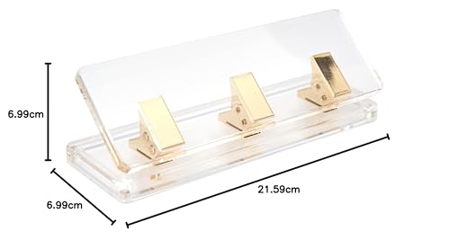 Image of Russell and Hazel Acrylic Mini Hole Punch,1 Count