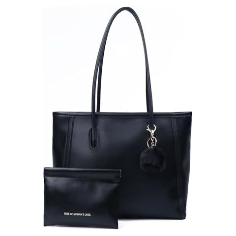 Mervokl Women's Large PU Leather Tote Bag Cover