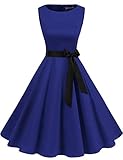 Audrey Hepburn 50er Jahre Vintage Rockabilly Kleid - ein Muss für jede Frau oder Mädchen. Egal ob Sie an einer Cocktailparty teilnehmen oder zur Arbeit gehen, dieses Kleid ist eine gute Wahl.