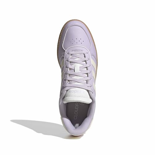 Image of adidas Womens Breaknet Sleek Sneakers Shoes Casual - Brown