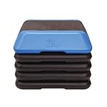 The Step Adjustable High Step Aerobic Platform with 4 Risers, Home Gym Workout Equipment, Fitness Exercise Equipment Made in the USA
