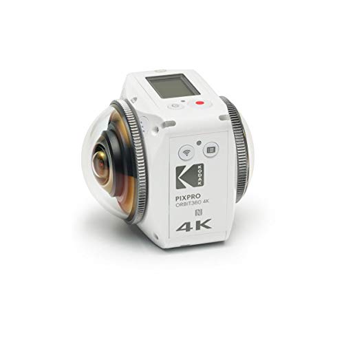 Kodak ORBIT360_4K-WH3 PIXPRO ORBIT360 4K 360° VR Camera Satellite Pack, White