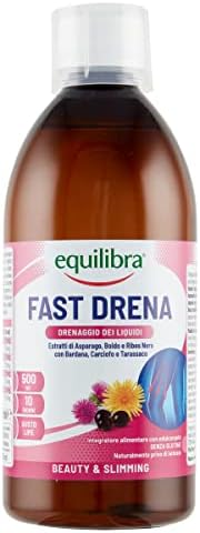 Drenante Forte Dimagrante 500ml Detox Equilibra - integratore