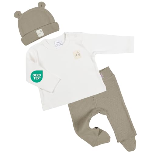 Clinotest 3tlg Babykleidung Set für Mädchen und Jungen,...