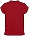 Nautica Girls' School Uniform Short Sleeve Polo Shirt, Button Closure, Moisture Wicking Performance Material, Shirring Detail, Red Performance, 12-14