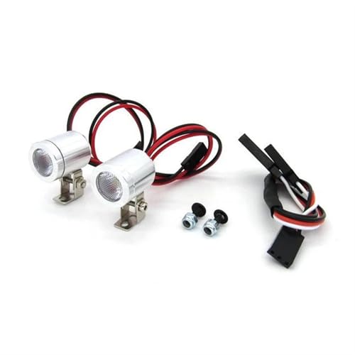 Luces Vehículo RC para MN D90 y WPL D12 con Cable de Conversión 2