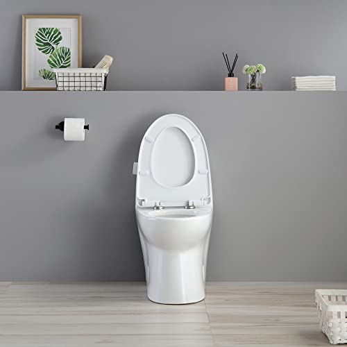 Ove Decors Jade One-Piece Elongated Toilet White #TOP5