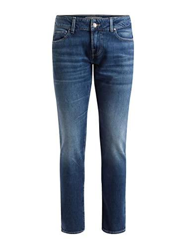  Guess Uomo Pantaloni Jeans 5 Tasche Miami M2YAN1D4Q42 48 Blu Carry Mid. 2CRM