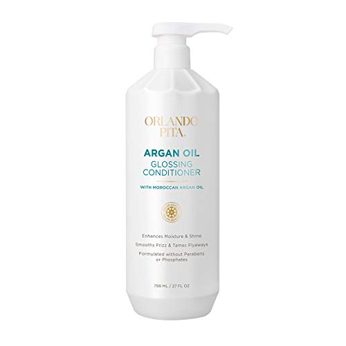 ORLANDO PITA + Moroccan Argan Oil, Moisturizing, Softening, & Shine-Enhancing for Smoother, More Manageable, & Overall Healthier Hair, Glossing Conditioner, 27 Fl Oz