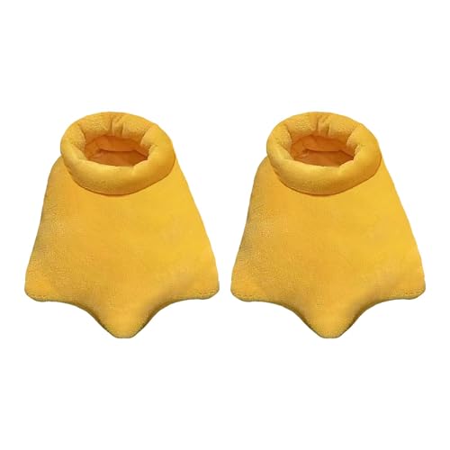 2026 Parejas Hombres Mujeres Deslizarse En Peludo Plana Casa Invierno Punta Redonda Mantener Cálidos Dibujos Animados Zapatillas Zapatos De Mujer Zapatos Negro (Amarillo, 39)