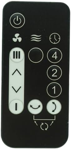 Remote Control for IRIS Woozoo OHYAMA Globe 5-Speed Oscillating Fan PCF-SC15T SC15T SC12 PCF-SC12 SDS15T PCF-SDS15T KCF-SDS15T PCF-SC15T-CT Air Circulator