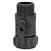 Fimco 7771873 (OEM No. 5143419) Single Shut-Off Valve For Lawn & Garden Sprayers With Manifolds, 3/4" Orifice Size, Black Nylon