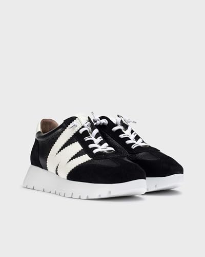 Black Racer Sneakers for Women2