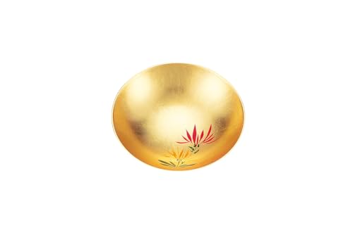 中谷兄弟商会『山中漆器』金盃 四季の器 菊(冬) 37-4909