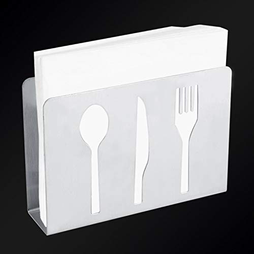 Porta-guardanapos de aço inoxidável moderno suporte de servir decoração de mesa utensílios doméstico