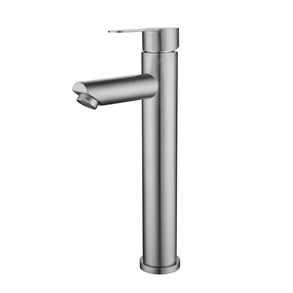 Installation à trou unique pour remplacer un vieux robinet d'évier de salle de bain démodé