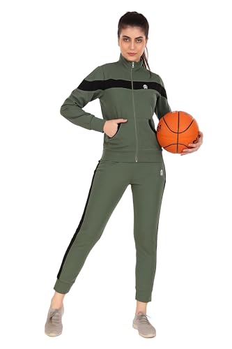 Image of Zicada Women's Atheletic Gym Running Sports Track Suit | Regular Casual Fit | Running Suit for Girls & Women