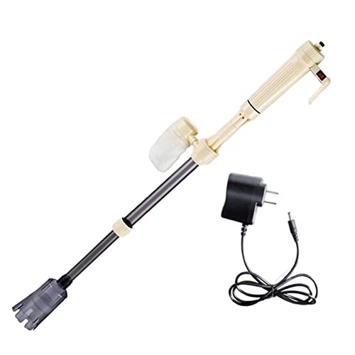 Image of Electric Aquarium Syphon Fish Tank Pump Vacuum Gravel Water Changer Cleaner