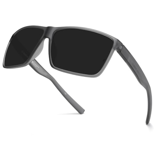 Image of MAXJULI XL Z87 Sunglasses for Big Wide Heads Men TR90 Ultralight UV400 Protection Glasses 8108