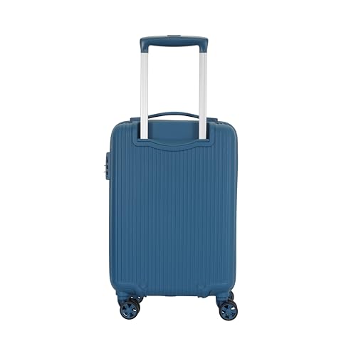 Image of Kamiliant Polypropylene KAM Double 8 Spinner Wheels Hard Shell Suitcase Might DW SP55CM DEEP Ocean,Blue,Small
