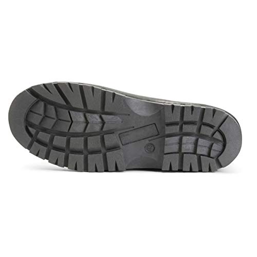 Image of POLAR Mens Muck Lace Up Short Nylon Winter Snow Rain Lace Up Casual Duck Boots
