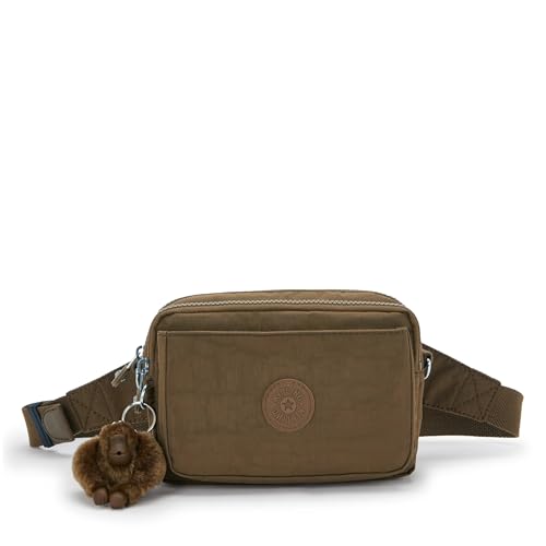 Image of Kipling Women's Abanu Multi Crossbody Bag, Lightweight, Adjustable Nylon Waist Pack with Multi-Compartment Zip Pockets
