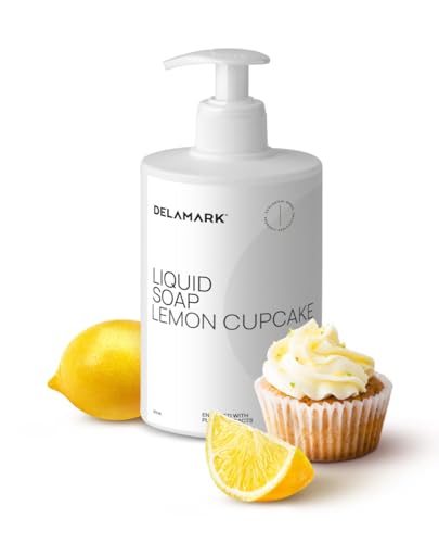 Savon liquide pour la main et le corps, cupcake citron