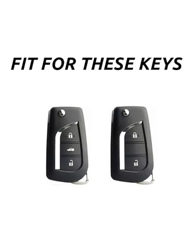 Carcasa para llave de coche evita arañazos funda TPU Rav4 Auris 6