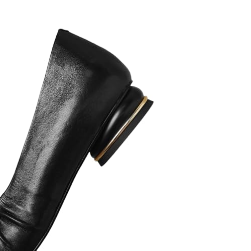 TinaCus Handmade Women's Genuine Leather Pointed Toe Floral Leopard Print Ballet Flat Shoes3