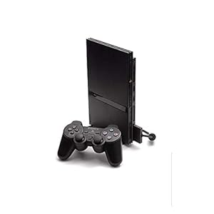 PlayStation 2 Console (Slim Line Version 1) (Renewed)