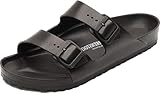 eva longoria Synthetic BIRKENSTOCK Herren ARIZONA EVA Pantoletten, 45 EU, Schwarz Black 21
