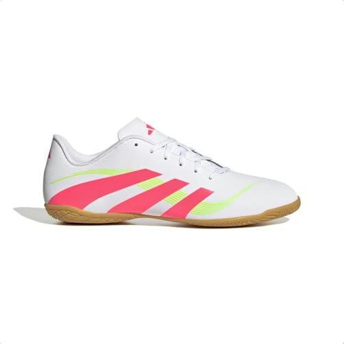 Chuteira Futsal Adidas Predator Essentials 25.5 Infantil Ftw White/lucid Pink/lucid Lemon Id3818 30